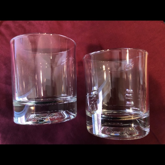 2 CROWN ROYAL 75th Commemorative rocks glasses - Picture 1 of 14